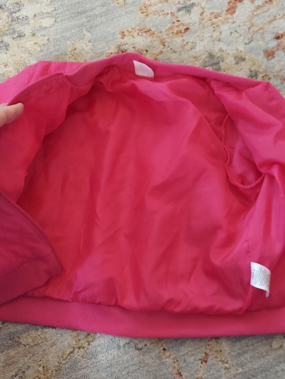 Quilted Pink Spring/Fall Jacket - Picture 5 of 7